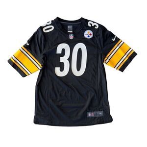 Nike On Field Pittsburgh Steelers James Conner #30 Football Jersey Men's L